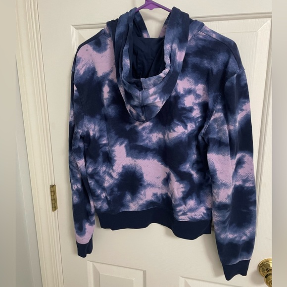Women’s champion tie-dyed, blue and purple hoodie size medium - Picture 4 of 4